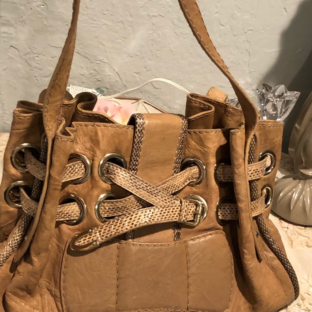 Jimmy Choo Brown Leather Ramona Bag - Picture 3 of 9